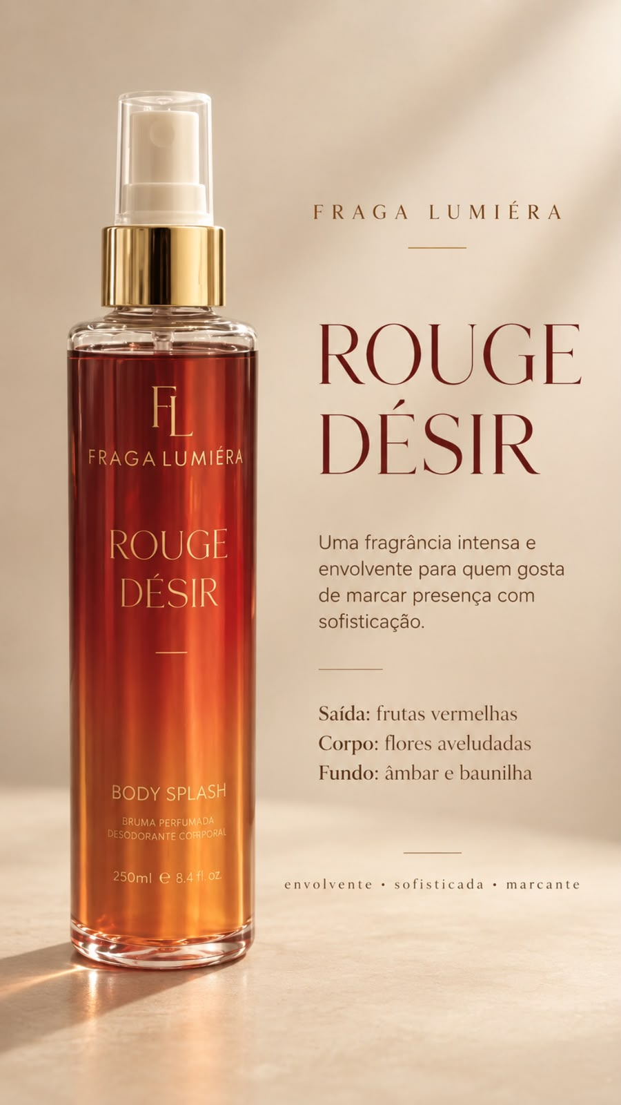 Body Splash Rouge Désir